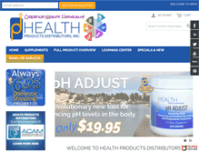 Tablet Screenshot of integratedhealth.com